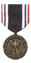 A medal for the brave,  standing brave on duty againts strong forces.